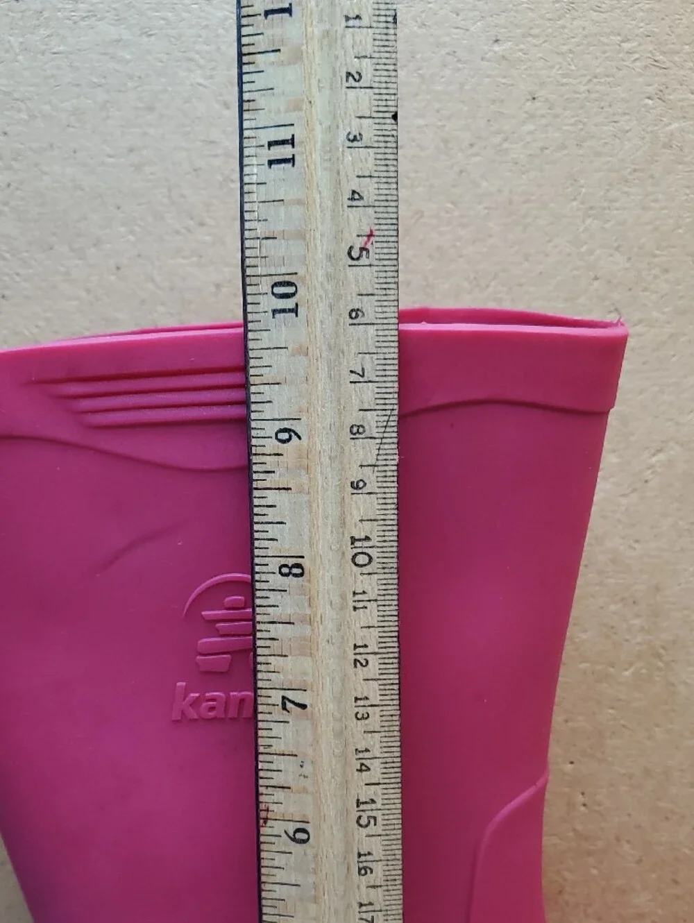 Kamik Stomp Waterproof Rose Pink Rain Boots Size 13